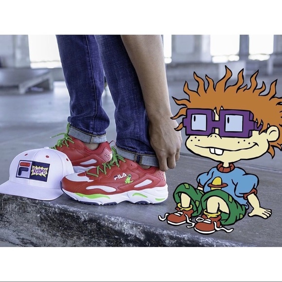 Fila Other - [Fila] Red Rugrats Graphic Ray Tracer Sneakers